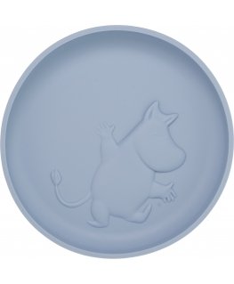 Muumi Silicone -lautanen, sky blue