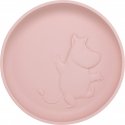 Muumi Silicone -lautanen, rosehip pink