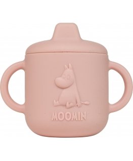 Moomin Silicone mug, rosehip pink