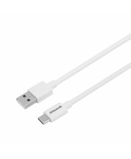 ESSENTIALS USB-A - USB-C Cable, 1m, White