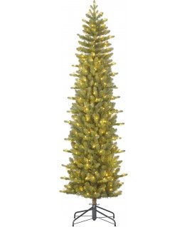 Enne Compact Pilar real-looking Christmas tree with lights, 185 cm