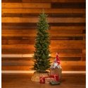 Enne Compact Pilar real-looking Christmas tree with lights, 185 cm