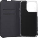 FoneKit BookCase, iPhone 16 Pro, black FoneKit BookCase, iPhone 16 Pro, black