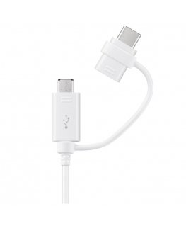 Samsung EP-DG930 USB-kaabel USB 2.0 1,5 m USB A USB C/Micro-USB B Valge
