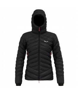 Ortles med 3 rds down women-black out-36 (s) jacket SALEWA