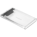 2.5" drive case SATA USB C 3.1 Rebel transparent