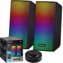 PC SPEAKERS SPITFIRE 2. 0 6W LED USB PC SPEAKERS SPITFIRE 2. 0 6W LED USB