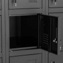 Frommstarck Metal locker with 18 compartments