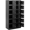 Frommstarck Metal locker with 18 compartments