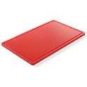 Cutting board for meat GN 1/2, Hendi, red