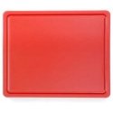 Cutting board for meat GN 1/2, Hendi, red