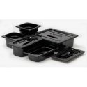 Hendi Black polycarbonate GN 1/2 container