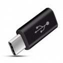 Mocco Universal Adapter Micro USB to USB Type-C Connection Black (OEM) Mocco Universal Adapter Micro USB to USB Type-C Connection Black (OEM)