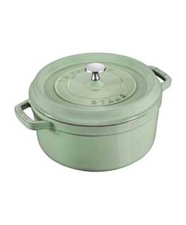 STAUB LA COCOTTE Pot żeliwny round 6.7 ltr, miętowy