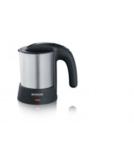 Severin 3646 elektrikann 0,5 l 1000 W Must, Roostevaba teras