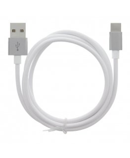 Cable MOB:A USB-A - USB-C 2.4A, 1m, white / 383204