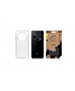 Tactical TPU Cover for Xiaomi Redmi 14C Transparent