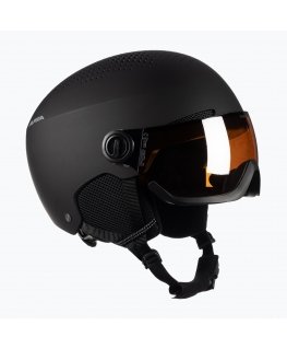 WINTER HELMET ALPINA ARBER VISOR Q LITE BLACK MATT 58-61