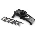 Hendi Professional manual vegetable slicer with 5 attachments