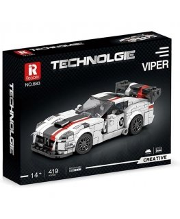 Reobrix Sports Car Brick Set 419pcs