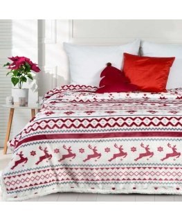 Eurofirany SW/KOC/15 150X200 B+CZER Blanket Blanket