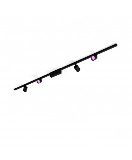 Philips Hue White and colour ambience Perifo straight ceiling base kit (4 spots)