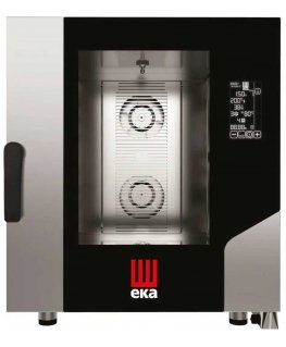 Tecnoeka Convection steam oven Millennial Black Mask Gastro 7 x GN 1/1 10400 W