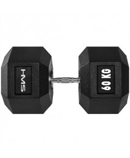 Dumbbell 60 kg HMS HEX-PRO 60