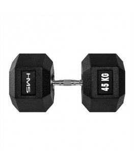Dumbbell 45 kg HMS HEX-PRO 45