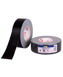 Usorteret Gaffa 6000 tape sort, 19mm x 50m