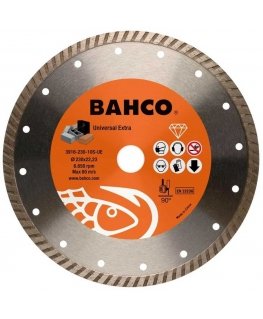 Diamond disc for concrete, turbo, Bahco 125x2.5x22.23mm