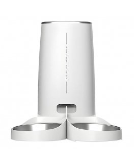 Automatic Pet Feeder Rojeco 4L Button Version (double bowl)