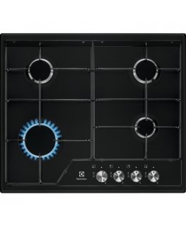 Electrolux EGS6424K musta Kiinteä 60 cm Kaasuliesi 4 alue(tta)
