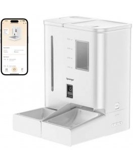 Smart food dispenser Sponge Pet Feeder DUAL