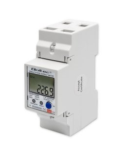 Single phase meter for DIN rail 230V LCD WiFi