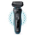 Braun Series 5 51-M1000s Сеточная бритва Черный, Синий