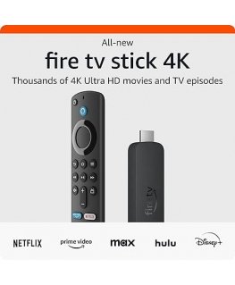 Amazon Fire TV Stick 4K HDMI 4K Ultra HD Fire OS musta