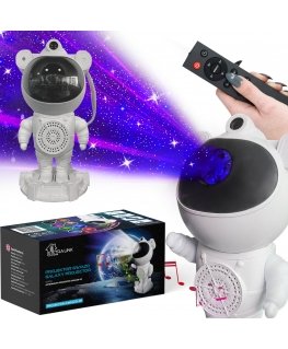 EXTRALINK HOME ASTRONAUTA Z GŁOŚNIKIEM PROJEKTOR GWIAZD 05