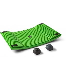 Gymba aktiveerimislaud ja massaažipallid, rohelised