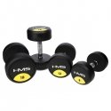 Rubberised dumbbell 50 kg HMS HG PRO 50