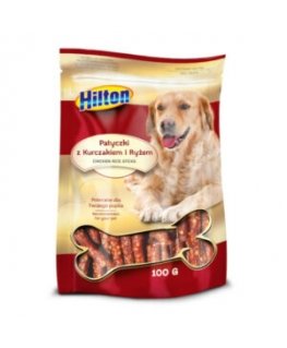 HILTON Rabbit strips - dog treat - 500g