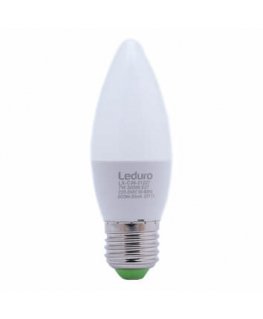 LEDURO C38 LED lemputė Šiltai balta 3000 K 7 W E27 F