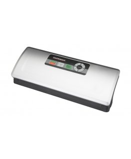 Gastroback Design Plus tyhjiöpakkauslaite 750 mbar musta, Hopea