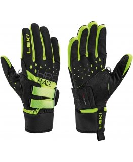LEKI RĘKAWICE HRC Race Shark kollane 9.0