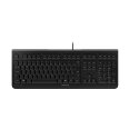 CHERRY KC 1000 klaviatuur Kontor USB QWERTY Briti inglise keel Must