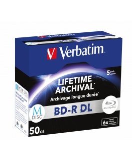 Verbatim MDISC BD-R DL 50 GB 5 шт