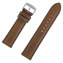 Zeppelin leather strap brown, 22 mm