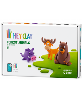HEY CLAY modelling clay Wild animals selection 2