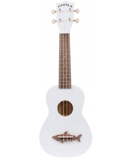 Fish Makala Soprano Shark doll, white