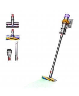 Dyson V15 Detect Absolute 2-in-1 stick vacuum Battery Dry Bagless 660 W Nickel, Yellow